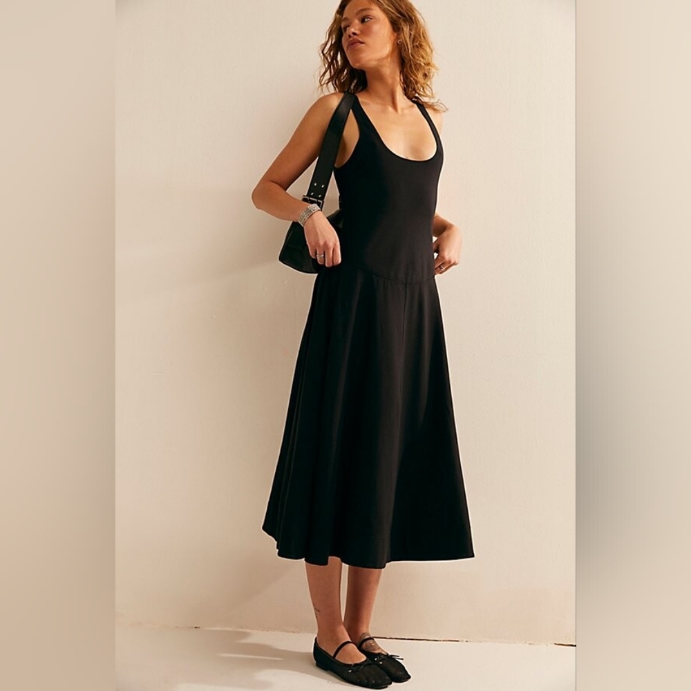 NWT Free people Darcy midi dress Size XS